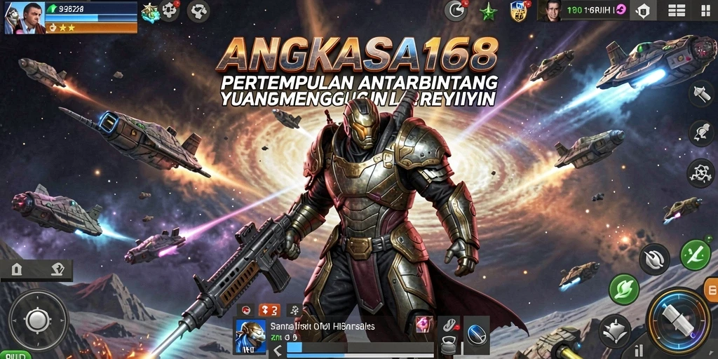 Tangkap momen seru pertempuran luar angkasa di ANGKASA168.