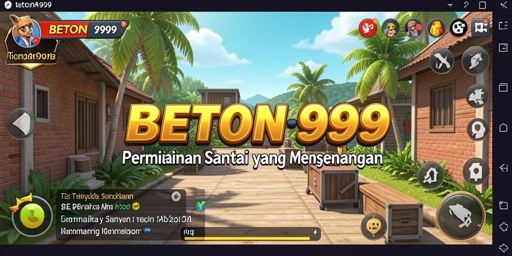 Tangkapan layar BETON999 menunjukkan momen seru dalam gameplay Casual yang mudah dipahami.