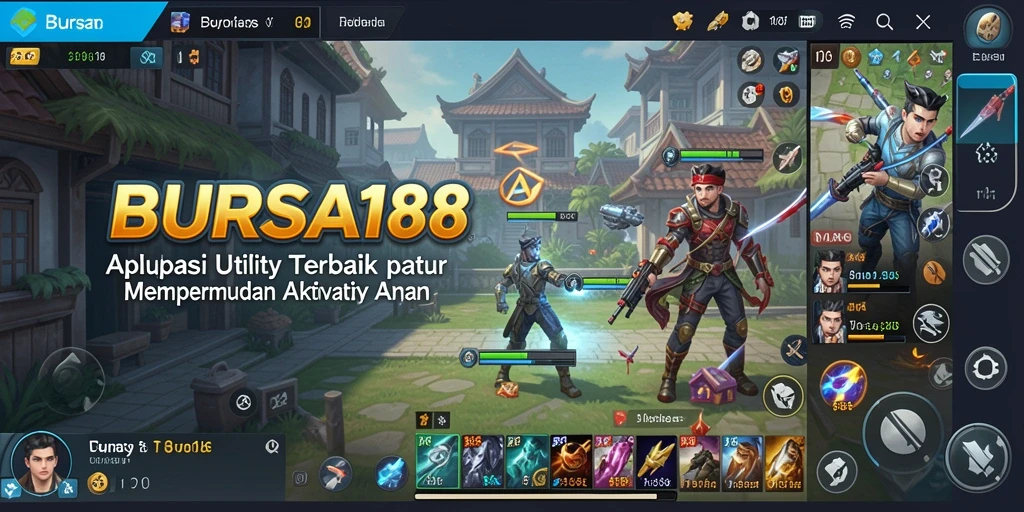 Tampilan antarmuka BURSA188 yang intuitif dan mudah dipahami.
