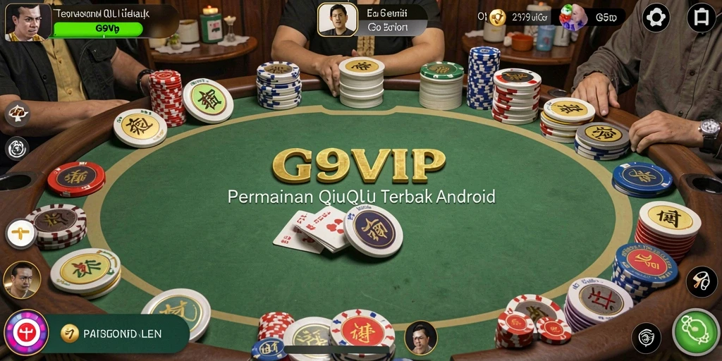 Tampilan gameplay QiuQiu yang mengasyikkan di G9VIP.