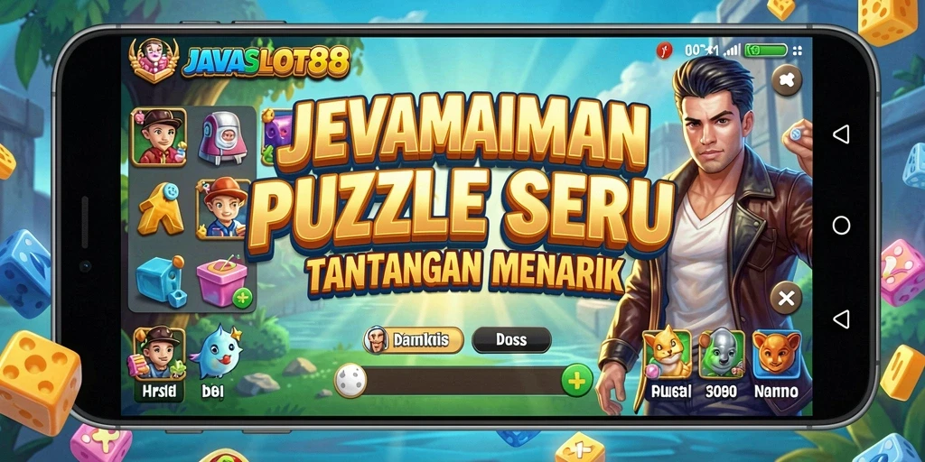 Tampilan gameplay menantang dari JAVASLOT88 dengan puzzle yang seru.