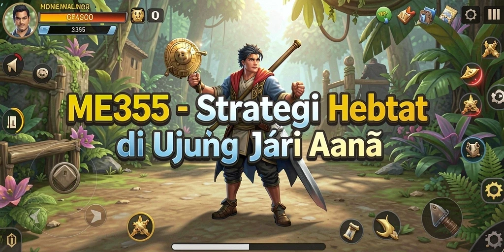 Tampilan gameplay ME355 memperlihatkan strategi kompleks dalam pertempuran.