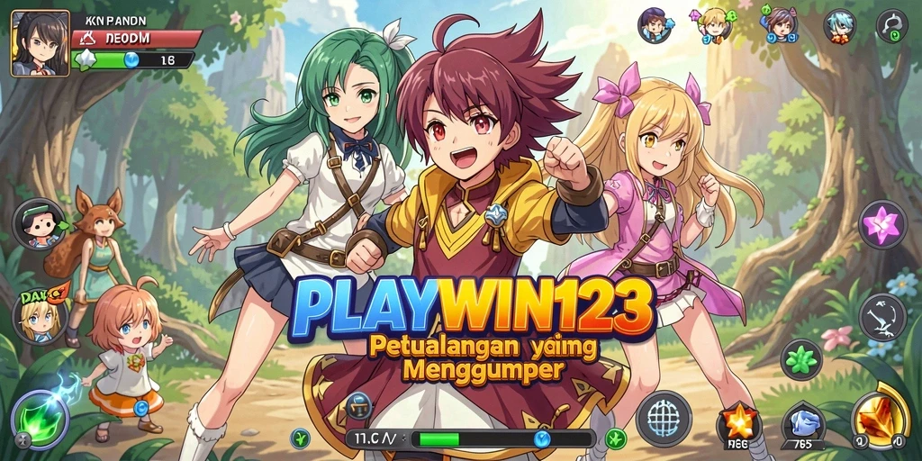 Gameplay seru dengan karakter anime yang memikat