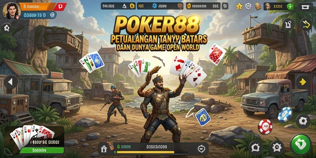Tampilan gameplay POKER88 yang mendebarkan dan penuh aksi.