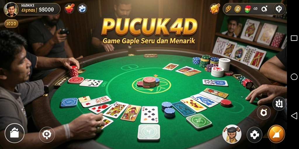 Tampilan gameplay PUCUK4D yang menarik dan interaktif.