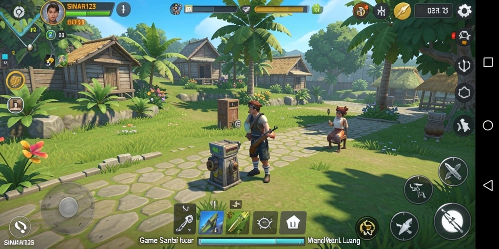 Tampilan gameplay Casual SINAR123 yang menarik dan seru.