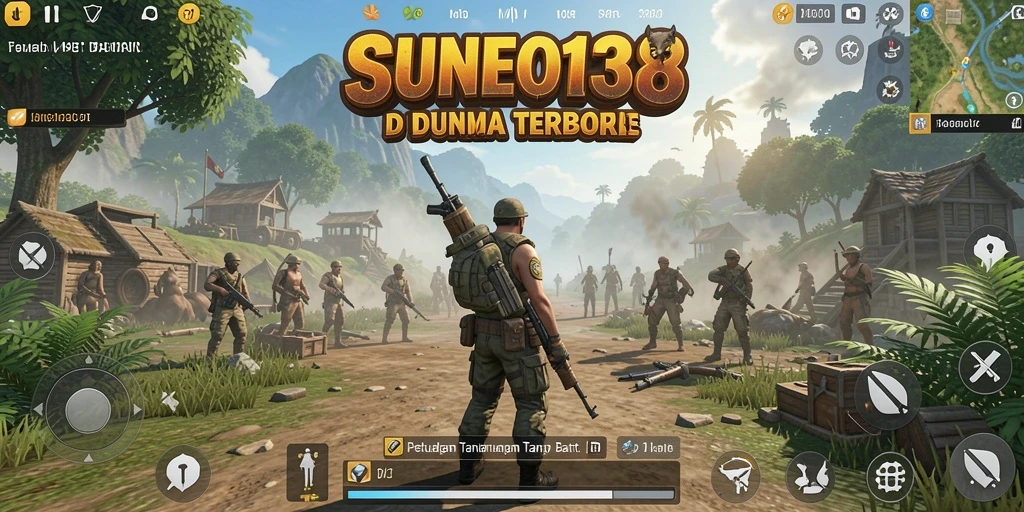 Tangkapan layar menunjukkan petualangan mendebarkan di dunia terbuka.